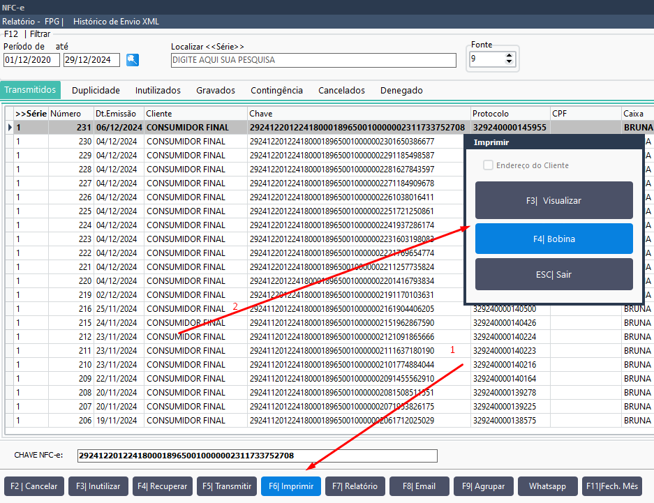 Exemplo de Configuração