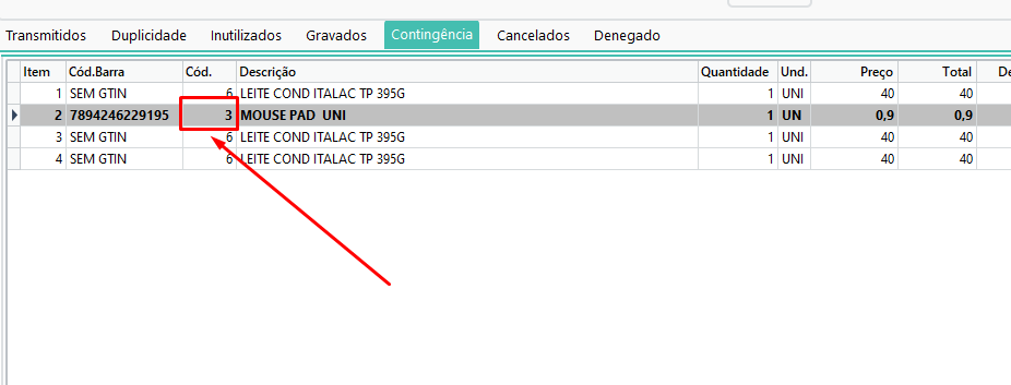 Exemplo de Configuração