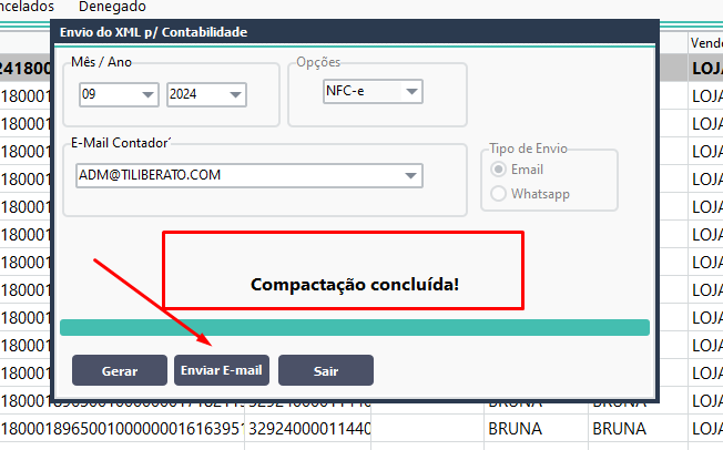 Exemplo de Configuração