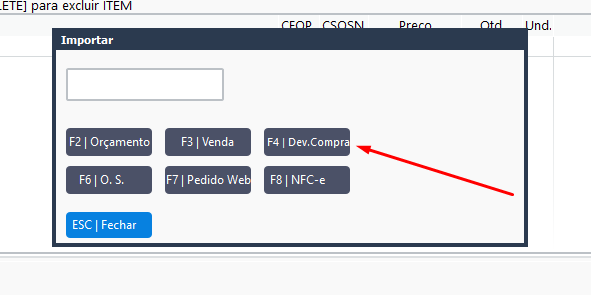 Exemplo de Configuração