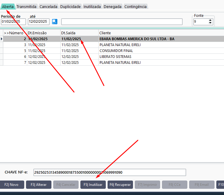 Exemplo de Configuração