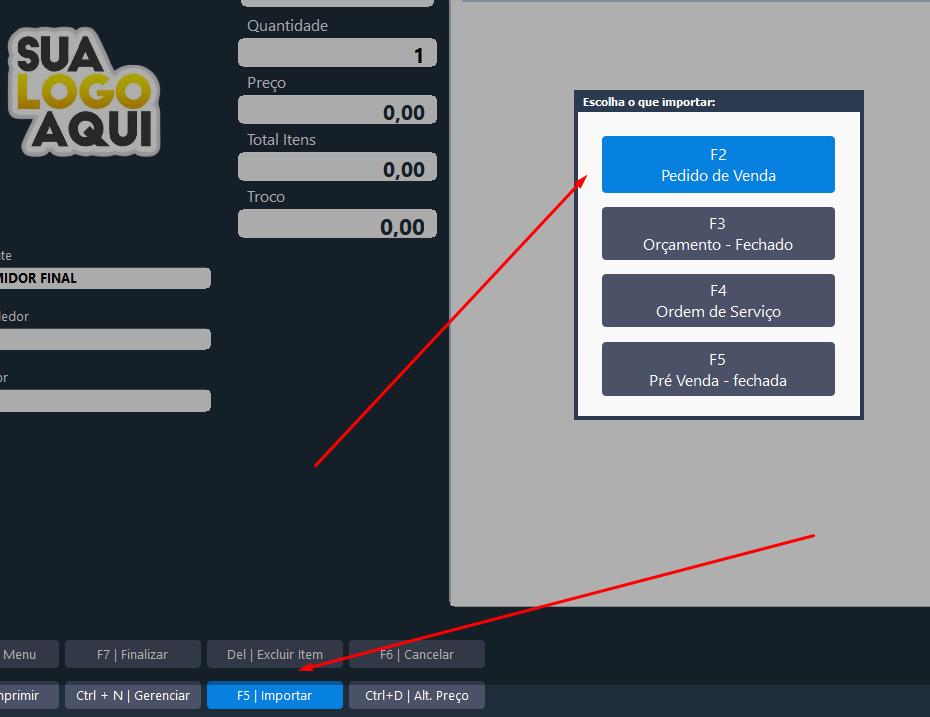 Exemplo de Configuração