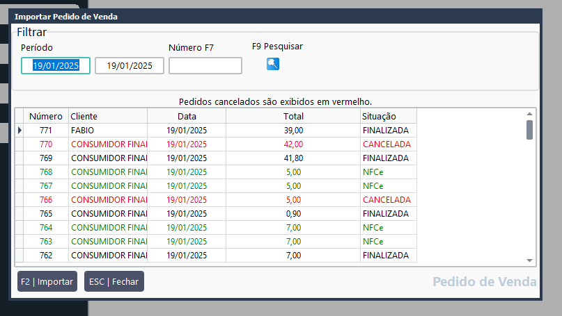 Exemplo de Configuração