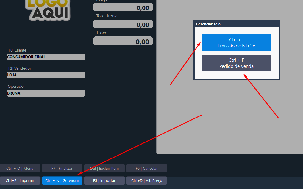 Exemplo de Configuração