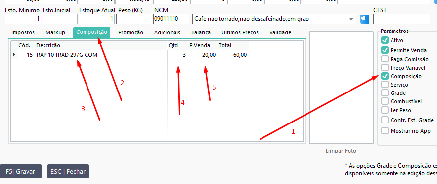 Exemplo de Configuração