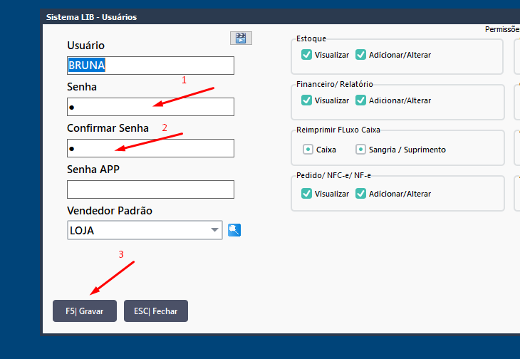 Exemplo de Configuração